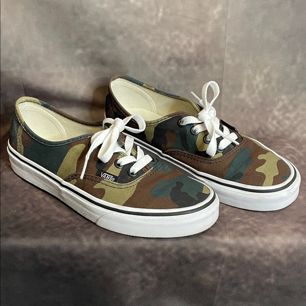 Vans Multicolor Camouflage Sneakers